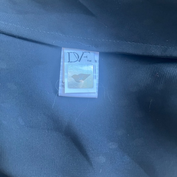 Diane Von Furstenberg Liza Geometric Cocktail Dress Layered Silk Crepe Ruffle - Picture 15 of 15